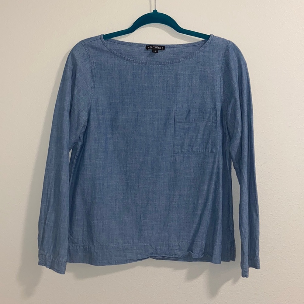 Chambray shirt J Crew